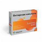 VITAMIR Succinic acid 100mg, 40 pcs
