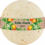 FOLK&FLORA ''Lemon'' bath bomb,130g