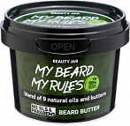 BEAUTY JAR MY BEARD MY RULES for Men Beard butter, 90g