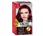 LADY IN COLOR Permanent Hair Cream 5 Pink Blonde, 50/50/25 ml