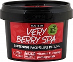 BEAUTY JAR VERY BERRY SPA  softening face and lips peeling with Vitamin C, 120g