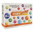 GOLDEN PHARM Boom Multivitamin Complex, 30 tablets