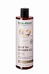 FOLK & FLORA shower gel Birch Tar, 400ml