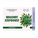 GOLDEN PHARM Eucalyptus + chlorophyll, 24 tablets