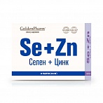 GOLDEN PHARM Selenium+Zinc, 30 capsules