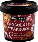 BEAUTY JAR Christmas body scrub "Chocolate Piparkuka", 180g