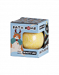 BEAUTY JAR Bath bomb with sweet almond oil and vitamin E, 115g