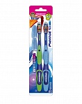 PIERROT GOLD toothbrush with medium soft bristles 2 pcs.